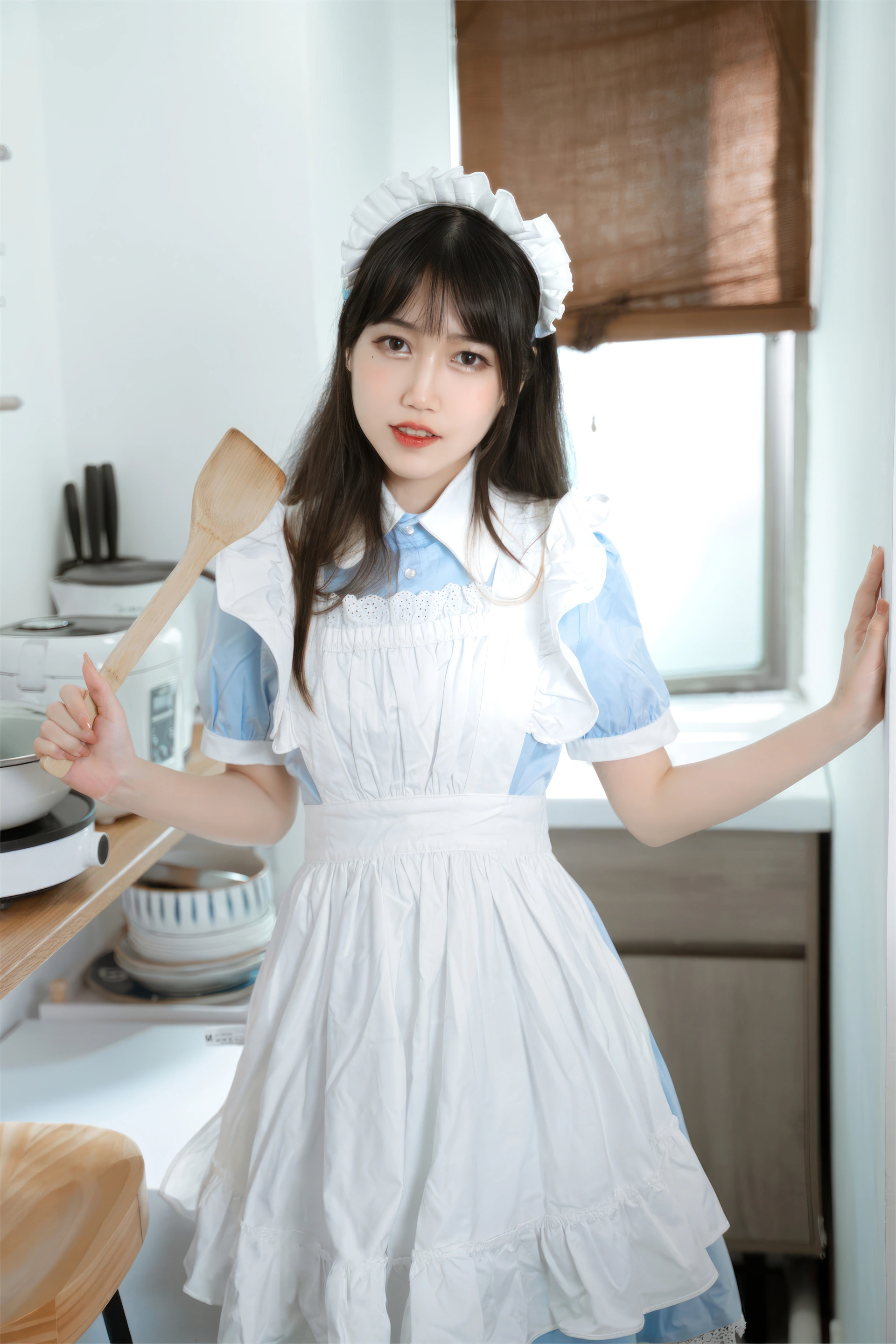 不呆猫 – NO.057 厨房小女仆 0