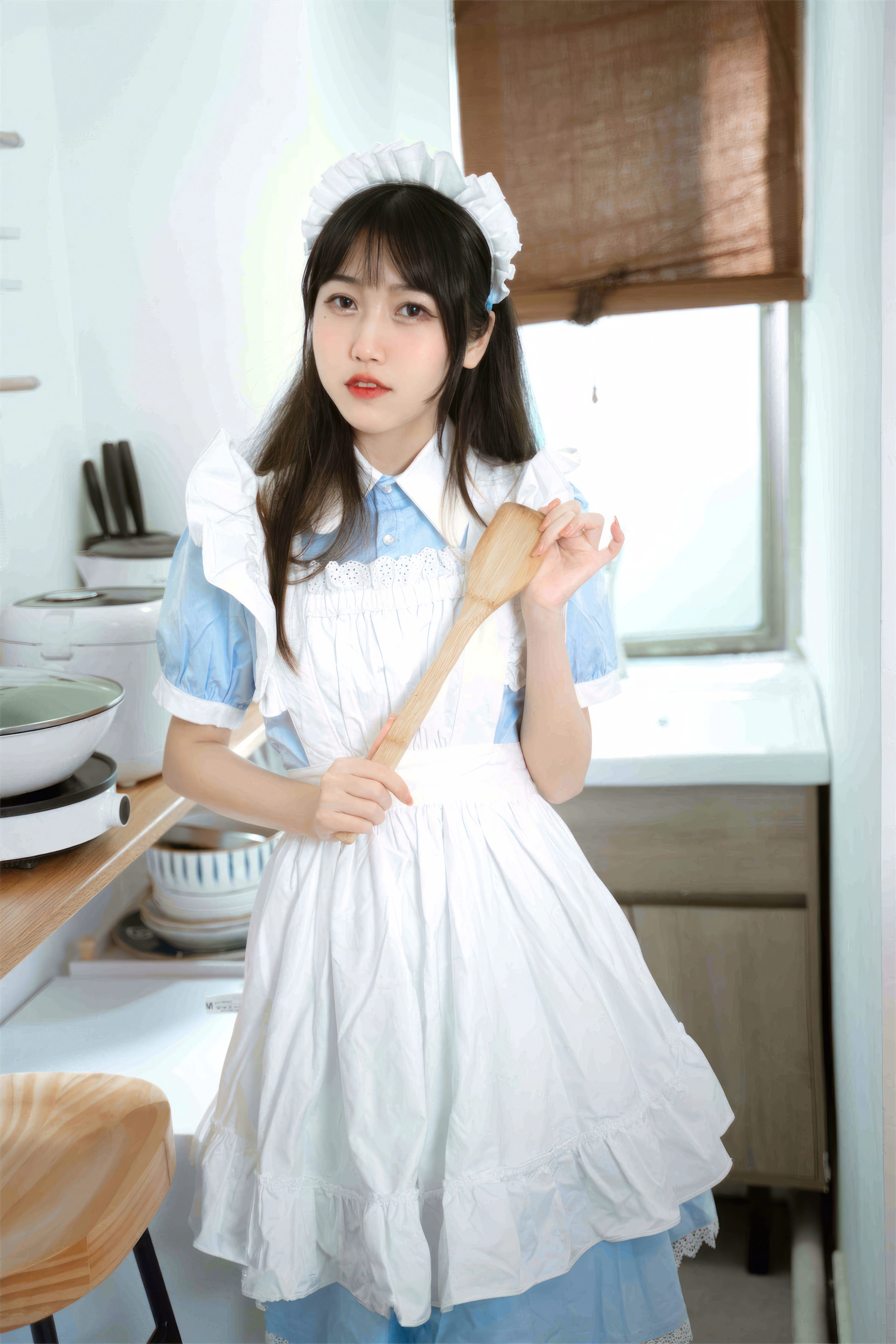 不呆猫 – NO.057 厨房小女仆 1